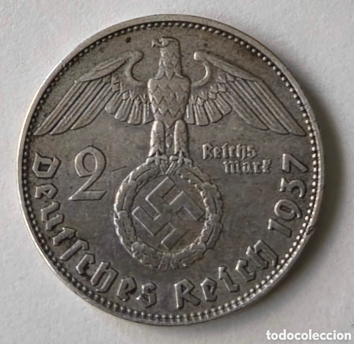 Monedas antiguas de Europa: Alemania. 1937. 2 mark