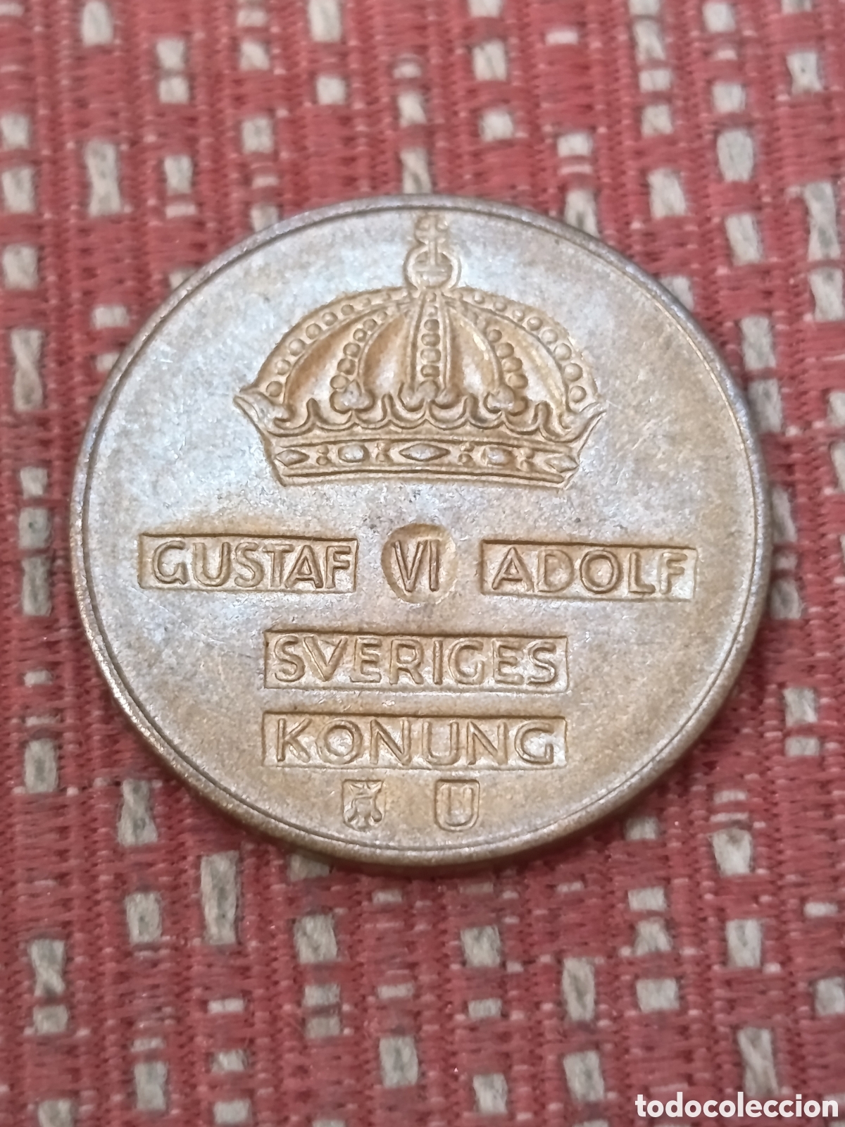 Monedas antiguas de Europa: Suecia 2 &Ouml;re U 1964 &Ouml;re