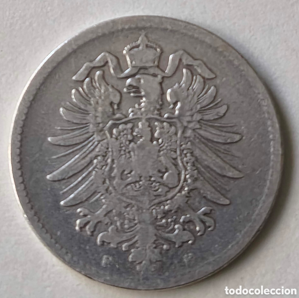 Monedas antiguas de Europa: Alemania. 1876. 1 marco. MBC