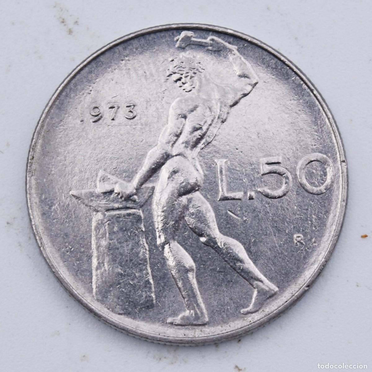 Monedas antiguas de Europa: Moneda - Italia 1973 - Foto 4