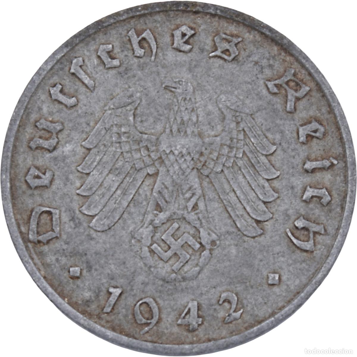 Alte M&uuml;nzen aus Europa: Moneda - Tercer Reich Alemania 1942