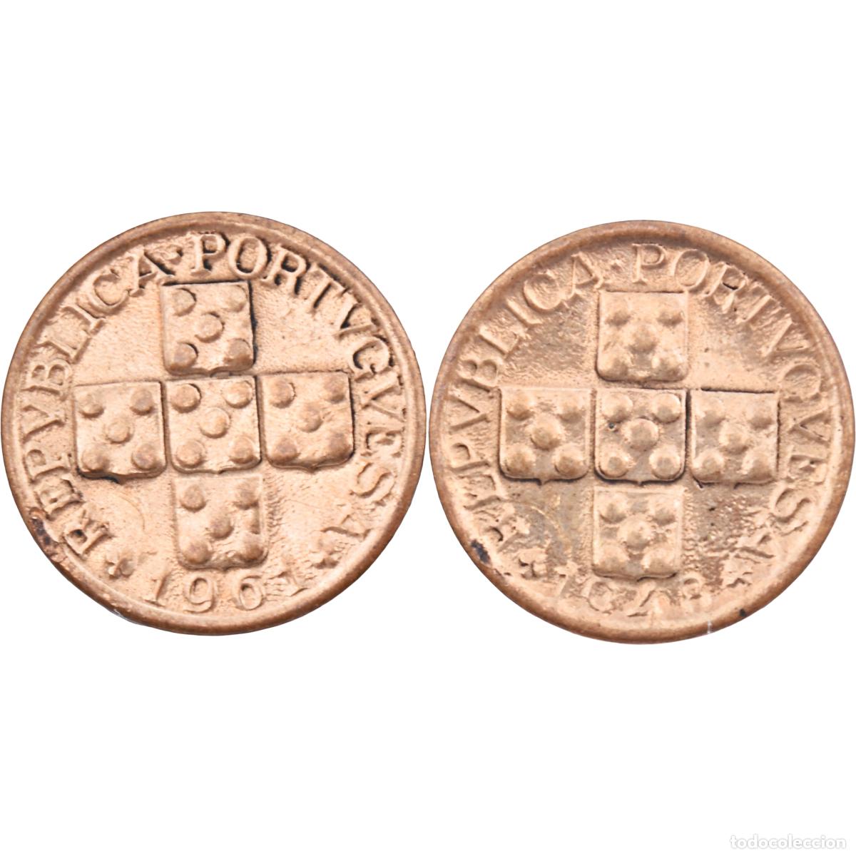 Alte M&uuml;nzen aus Europa: Monedas (2) - Portugal 1961