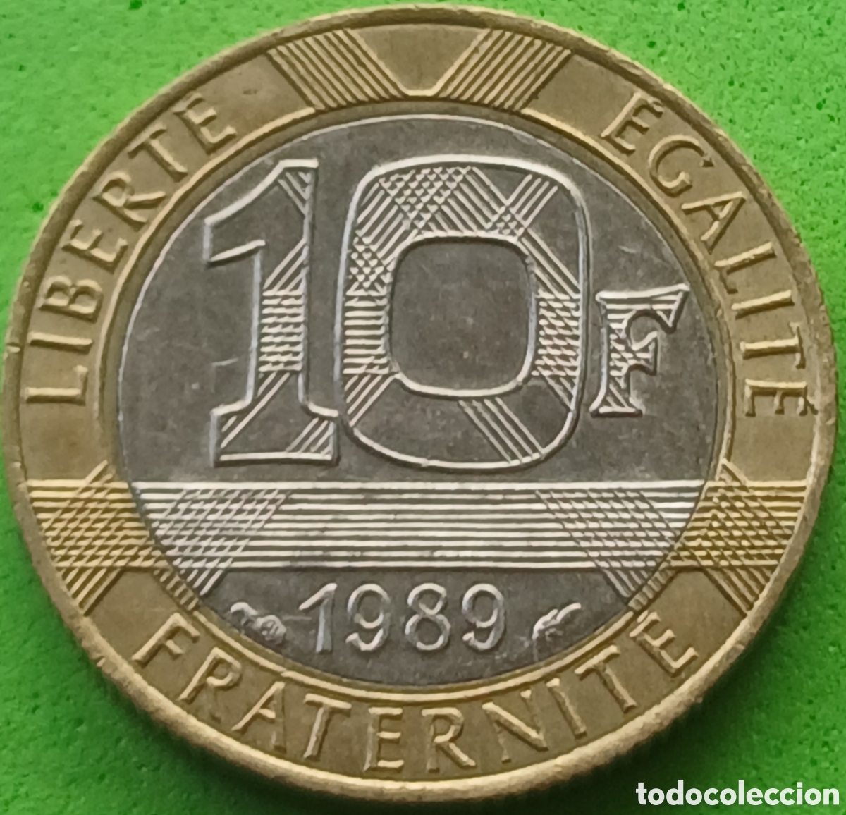 Monedas antiguas de Europa: Francia 10 francos 1989 km#964