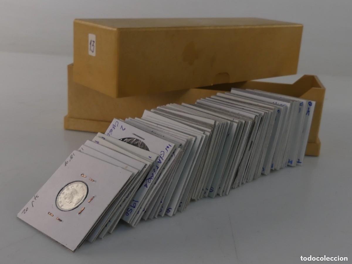 Monete antiche di Europa: COLECCION LOTE DE 77 MONEDAS EN ESTUCHE