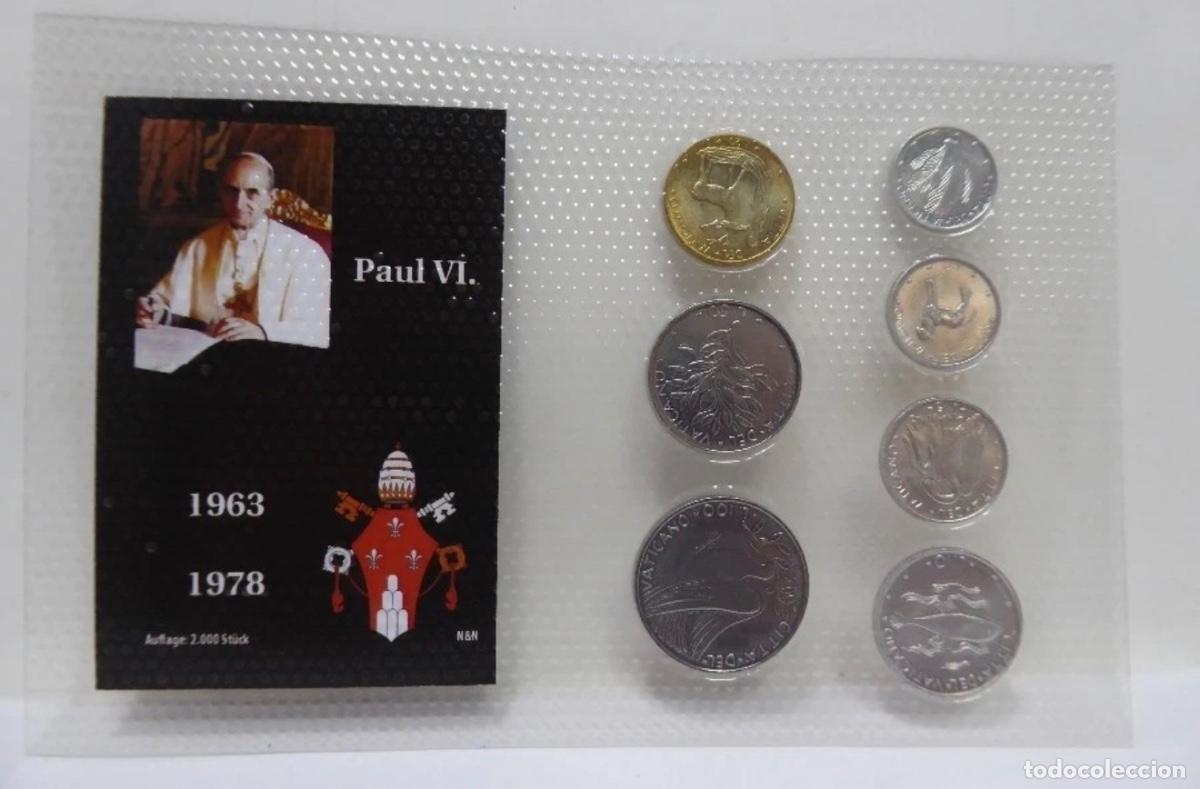 Monete antiche di Europa: VATICANO &mdash; PABLO VI 1963&ndash;1978 &mdash; SET NUMISM&Aacute;TICO LIMITADO A 1.000 EJEMPLARES