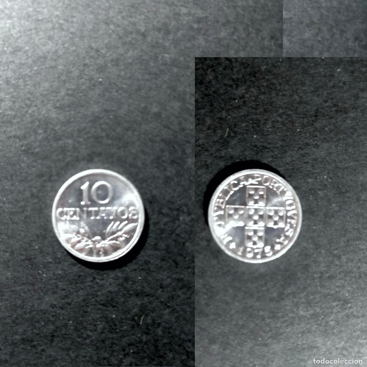 Monedas antiguas de Europa: Moneda de 10 C&eacute;ntimos &rdquo;Portuguesa&rdquo; (1978)