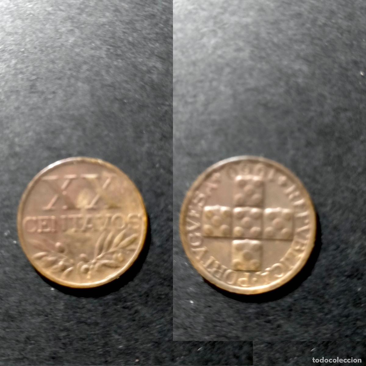 Monedas antiguas de Europa: Moneda de 20 Centavos de Portugal