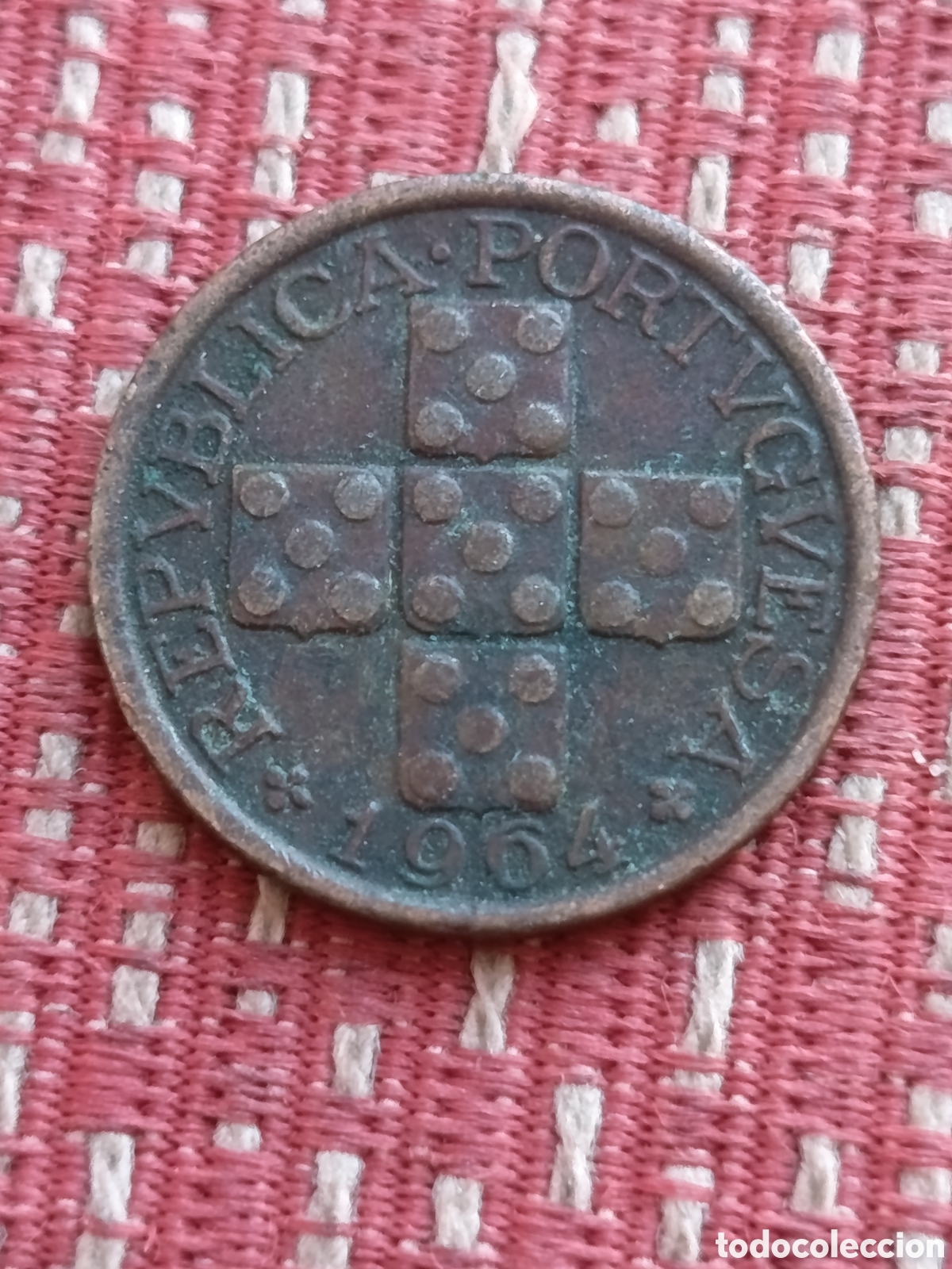 Monedas antiguas de Europa: Portugal 10 Centavos 1964