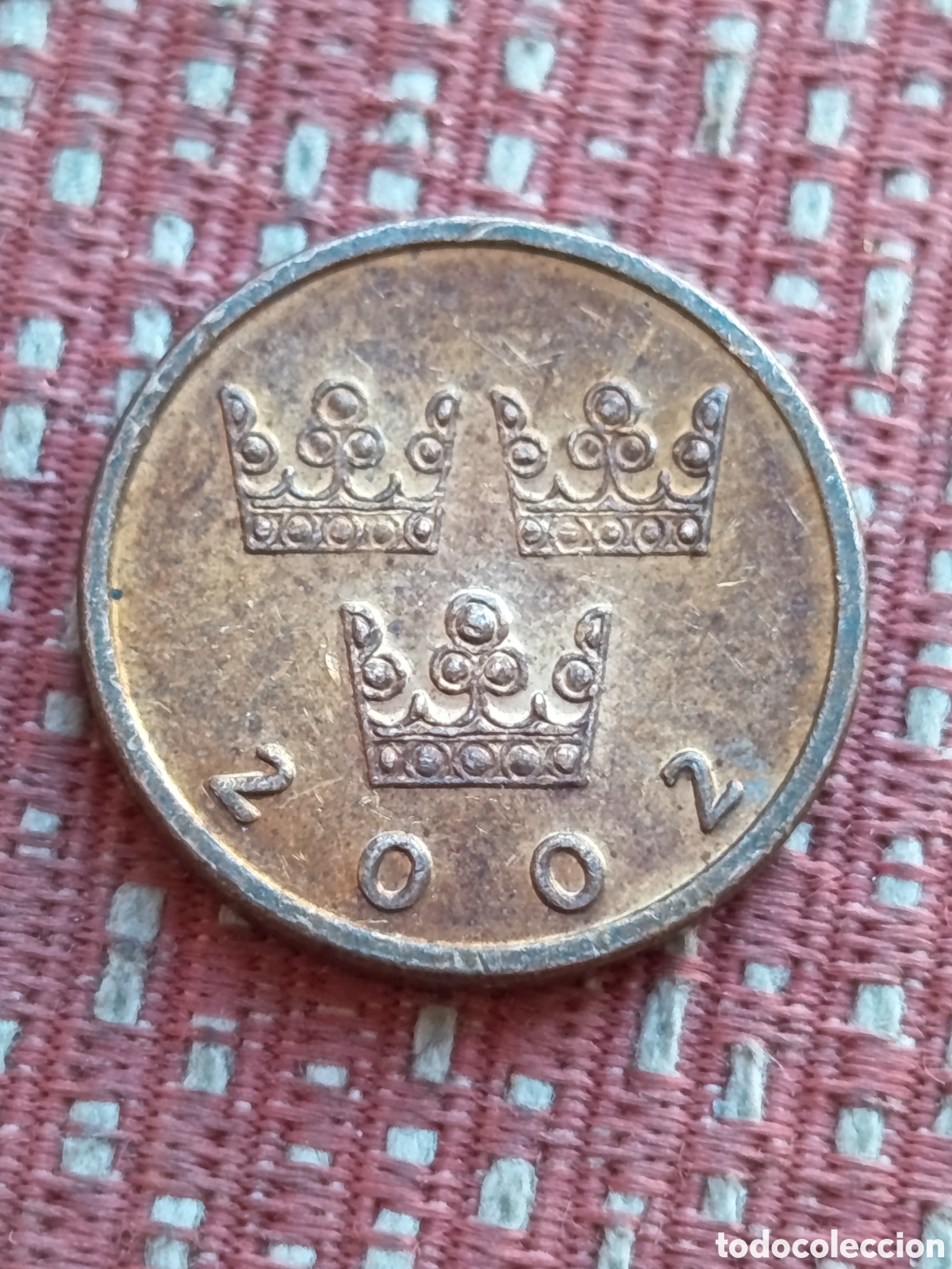 Monedas antiguas de Europa: Suecia 50 &Ouml;re 2002 B