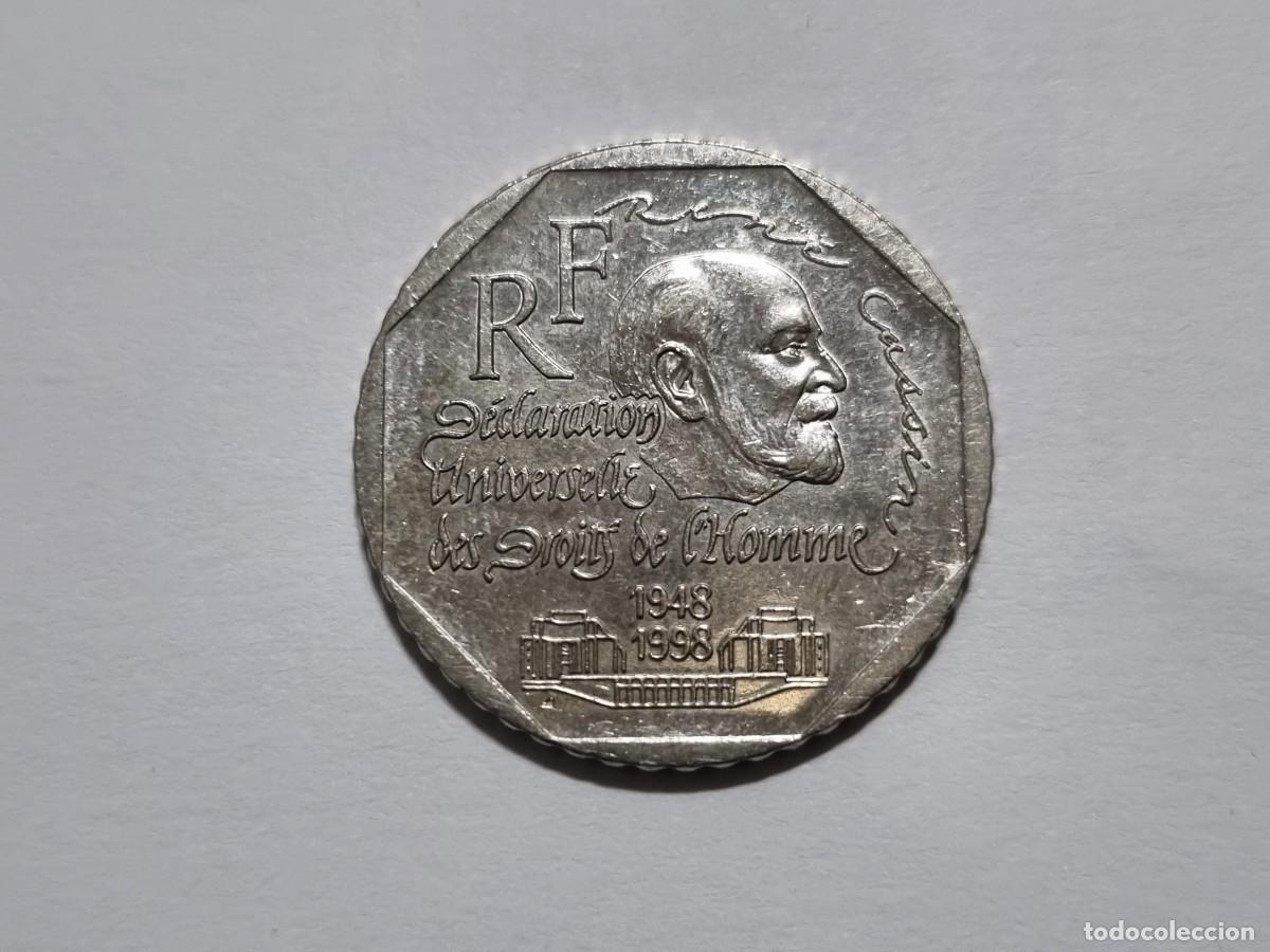 Old Coins of Europe: Conmemorativa 1948-1998 Moneda Francesa Francia 2 Francos S/C Coleccionista