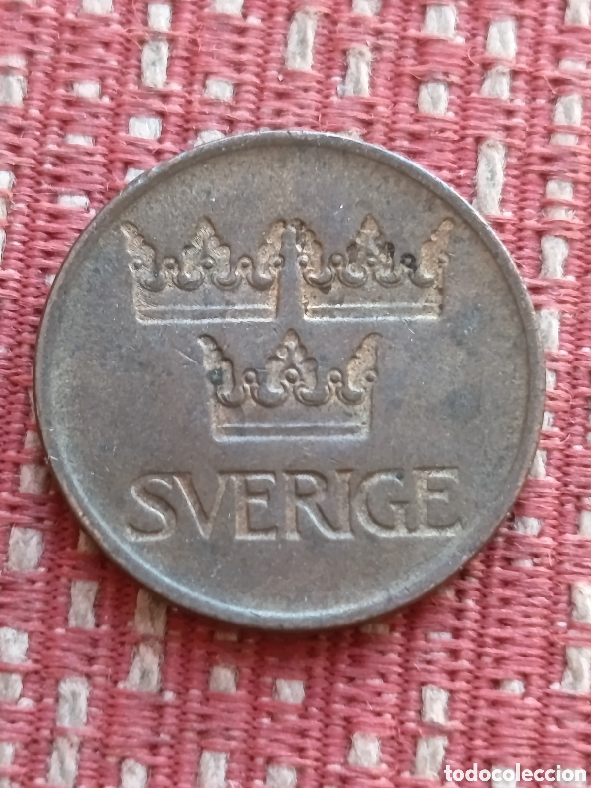 Old Coins of Europe: Suecia 5 &Ouml;re 1972 U &Ouml;re
