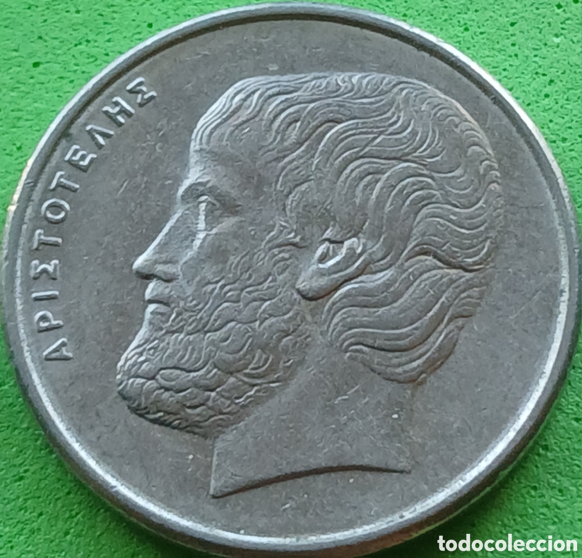 Monedas antiguas de Europa: Grecia 5 dracmas 1988 km#131