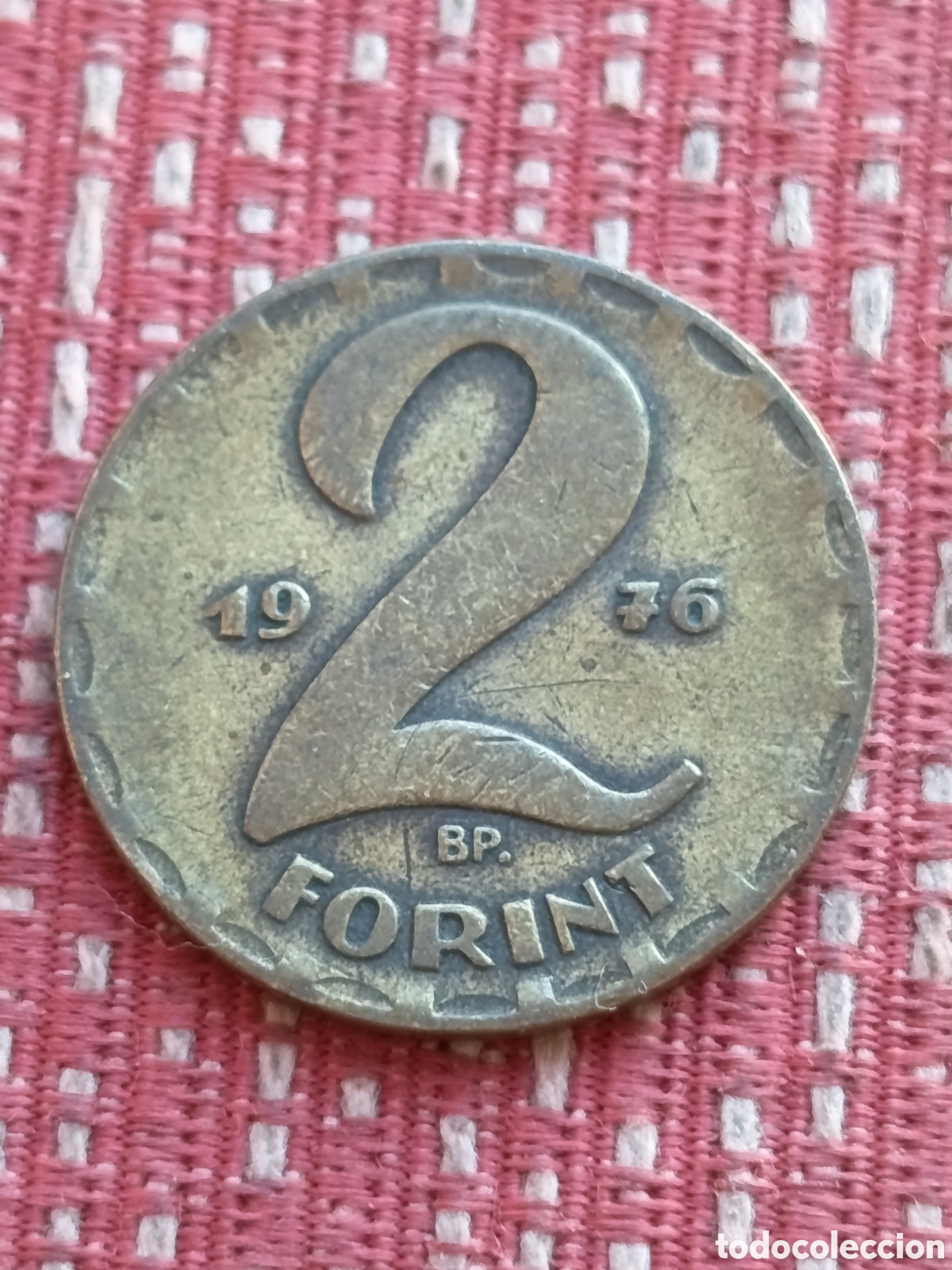 Monedas antiguas de Europa: Hungr&iacute;a 2 Forints 1976 BP - Foto 2