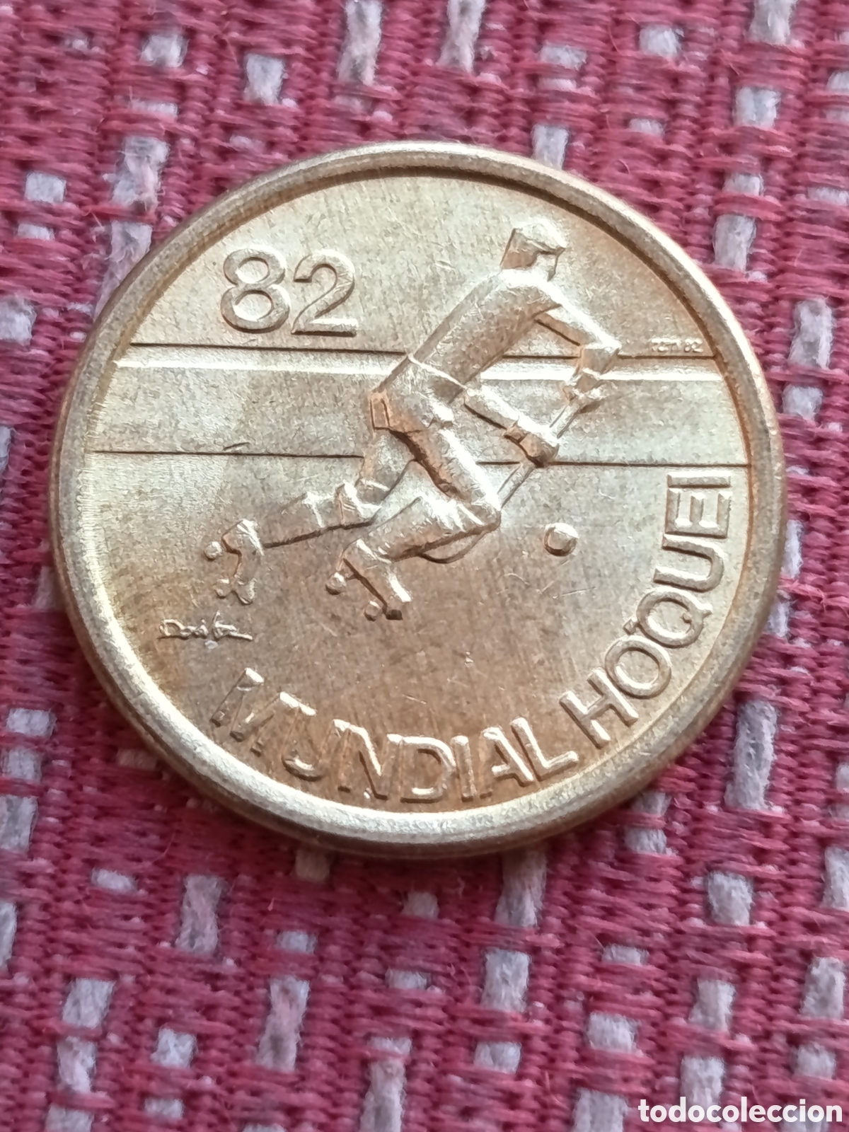 Monedas antiguas de Europa: Portugal 1 Escudo 25 Campeonato del Mundo de Hockey 1982