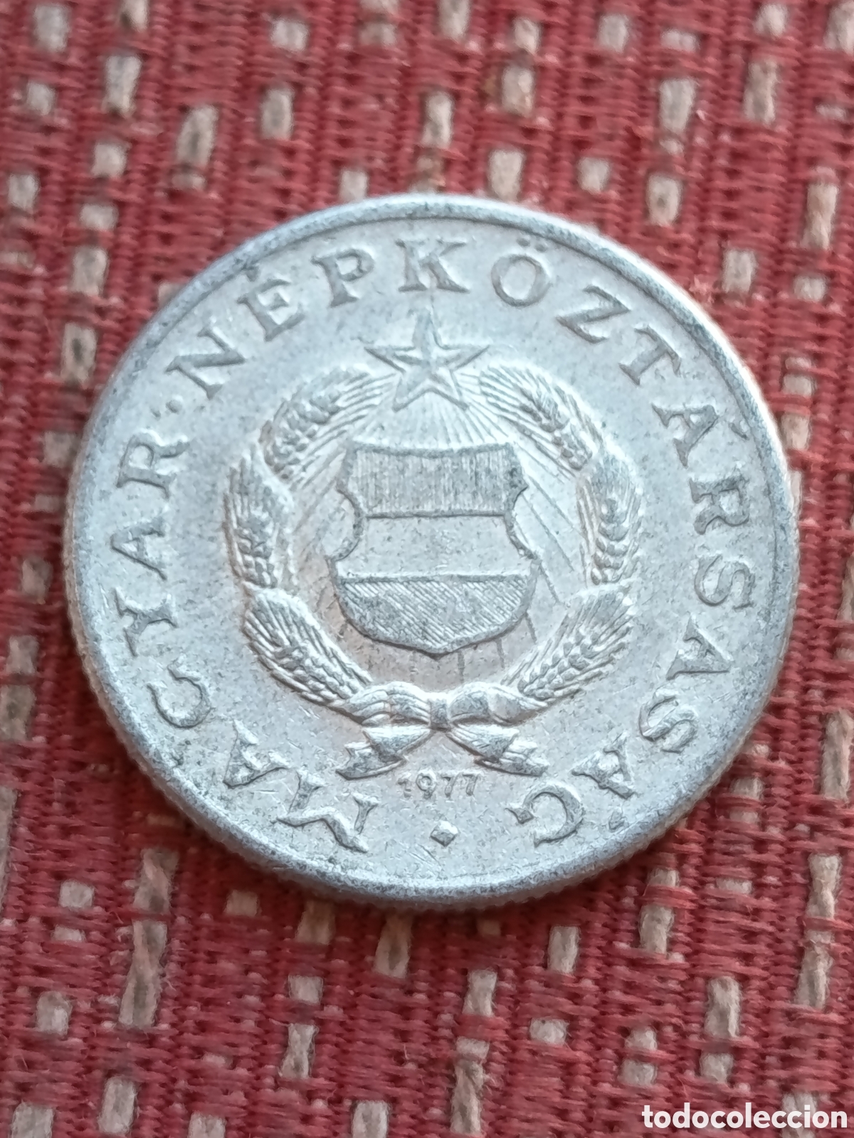 Monedas antiguas de Europa: Hungr&iacute;a 1 Forint 1977 BP