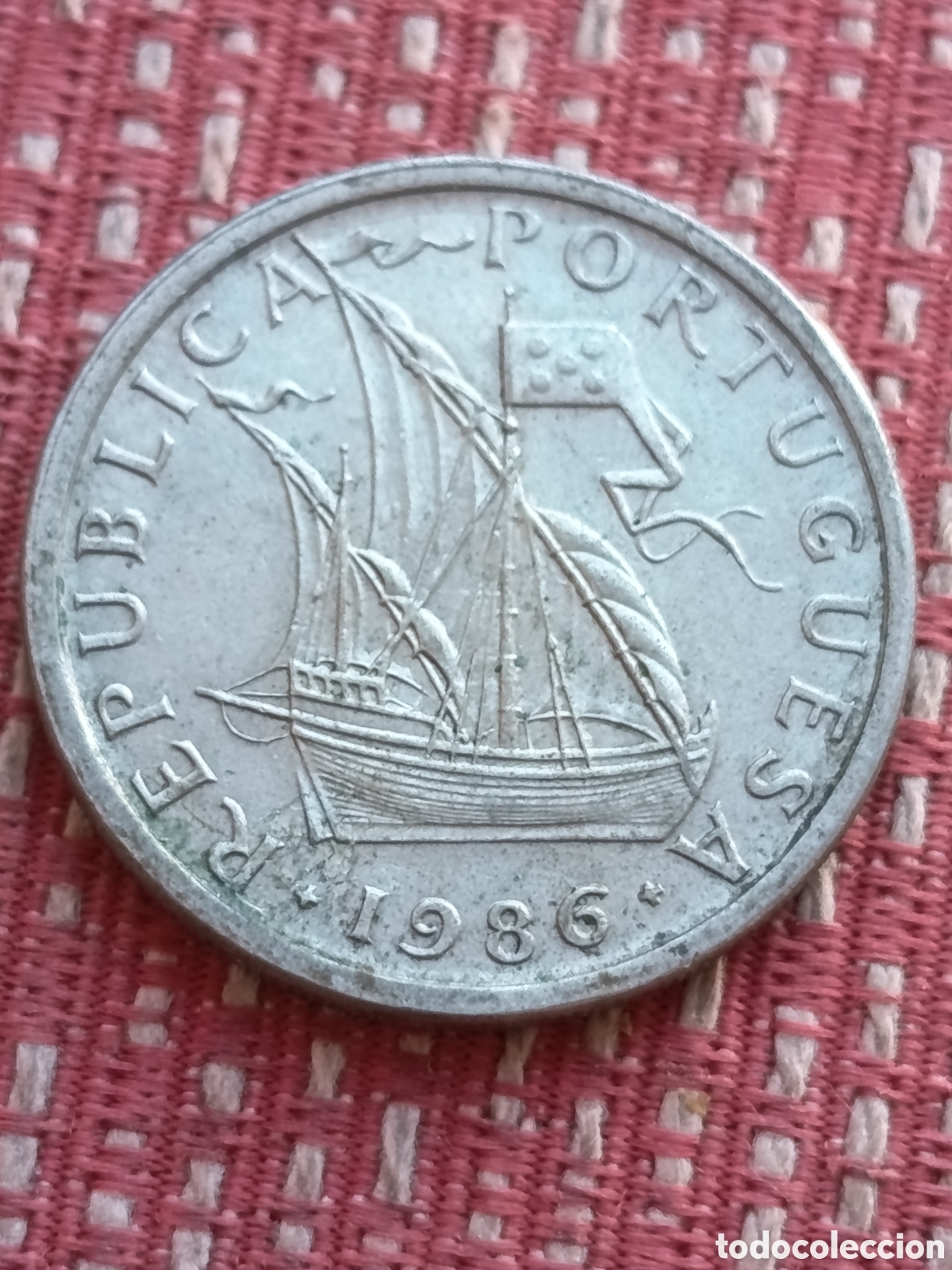 Monedas antiguas de Europa: Portugal 5 Escudos 1986
