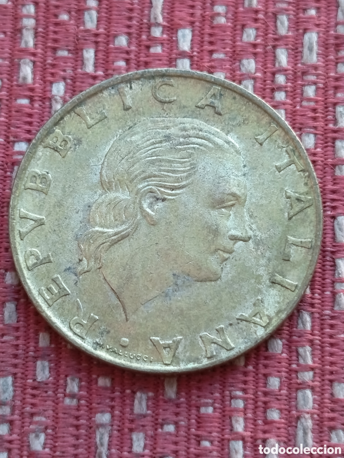 Monedas antiguas de Europa: Italia 200 Liras 180 Aniversario de los Carabineros 1994 R