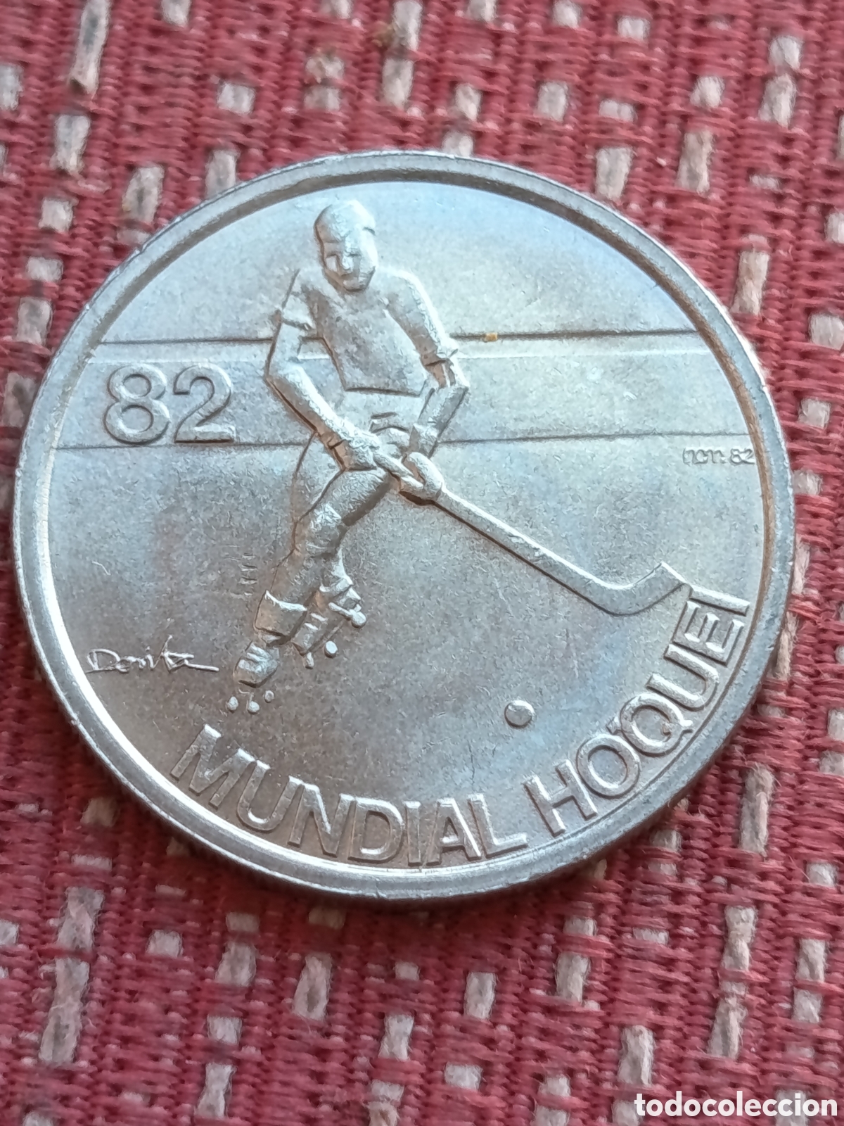 Monedas antiguas de Europa: Portugal 5 Escudos 25 Campeonato del Mundo de Hockey 1982