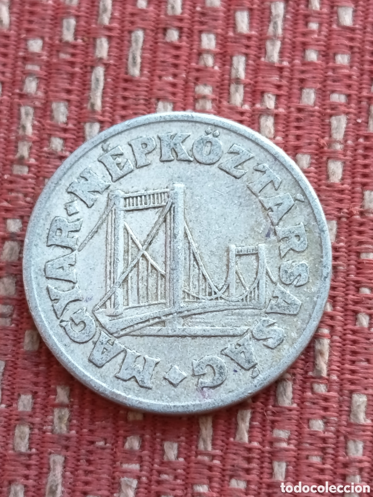 Monedas antiguas de Europa: Hungr&iacute;a 50 Filler 1968