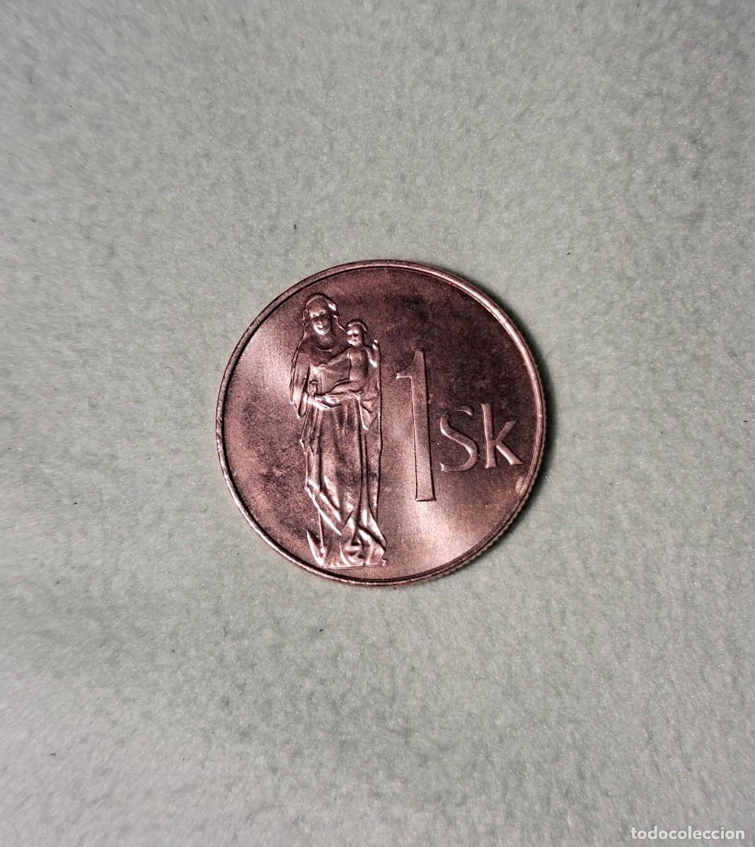 Monedas antiguas de Europa: 1 Koruna Eslovaquia 2007