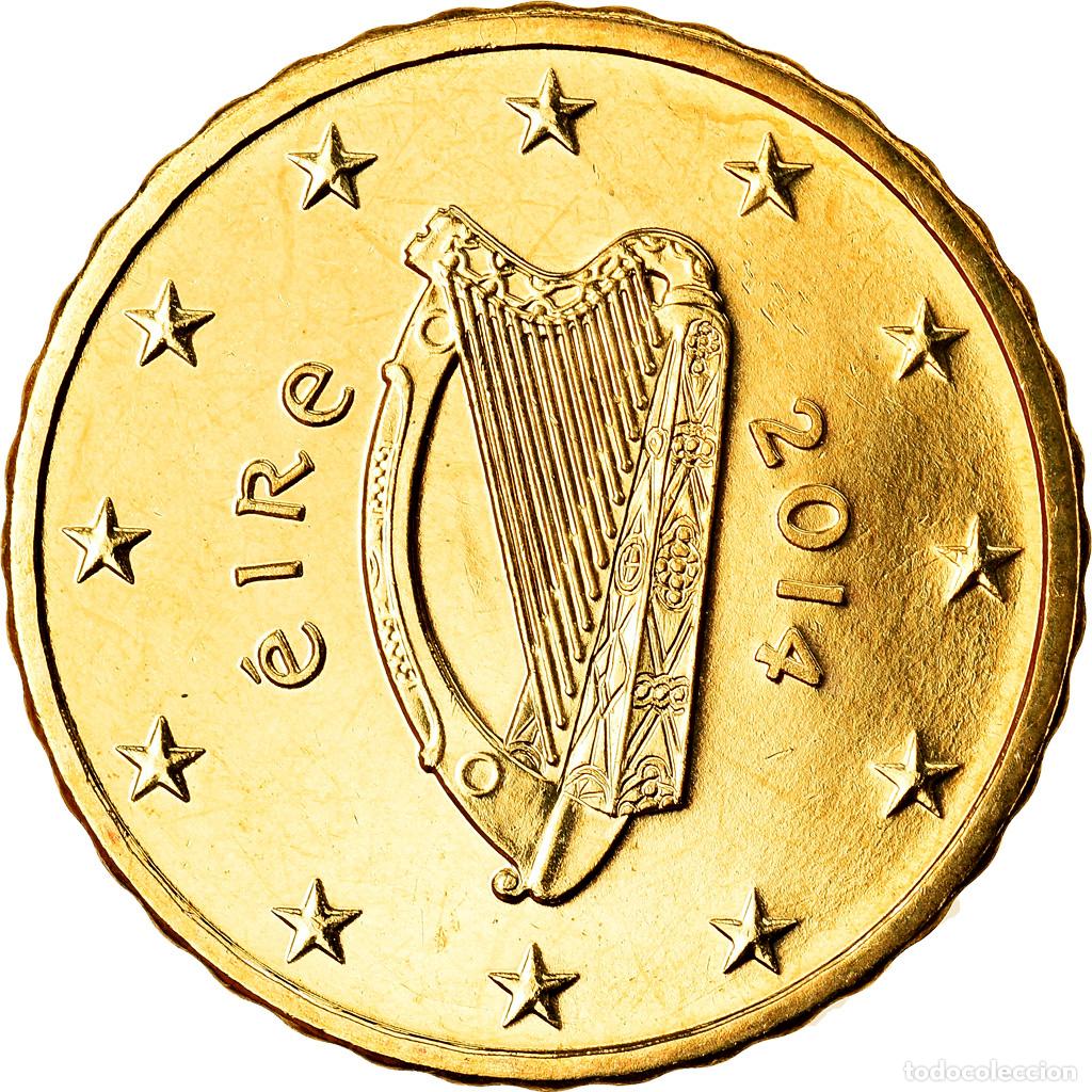 Monedas antiguas de Europa: [#792827] REP&Uacute;BLICA DE IRLANDA, 10 Euro Cent, 2014, Sandyford, SC, Lat&oacute;n, KM:New