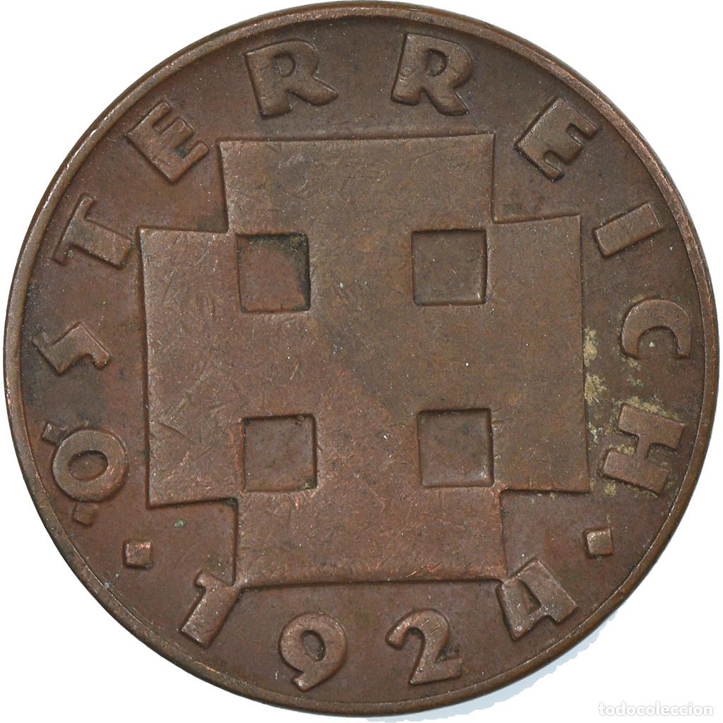 Monedas antiguas de Europa: [#814250] Moneda, Austria, 200 Kronen, 1924, MBC, Bronce, KM:2833