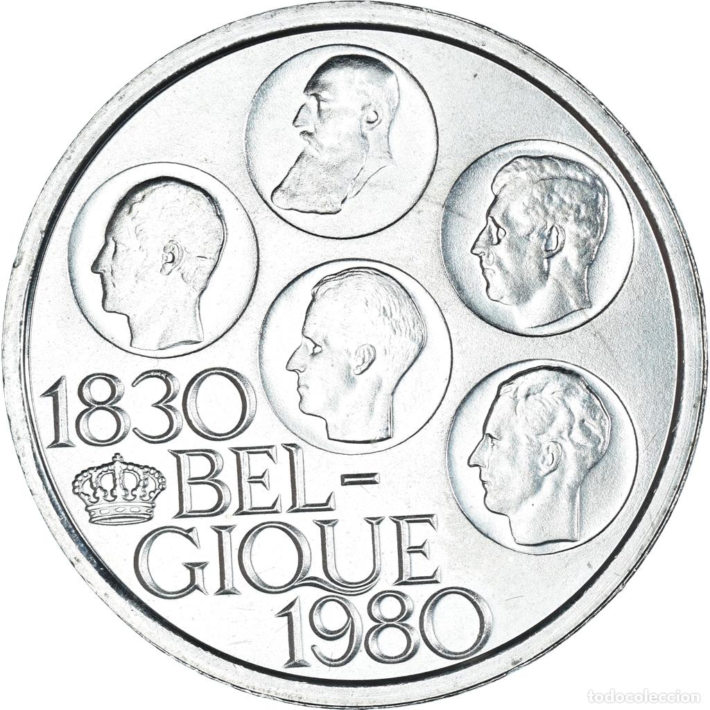 Monedas antiguas de Europa: [#1065171] Moneda, B&eacute;lgica, Baudouin I, 500 Francs, 1980, Brussels, EBC, Plata recubierta