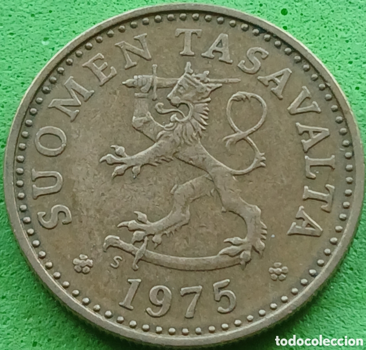Monedas antiguas de Europa: Finlandia 10 pennia 1975 km#46