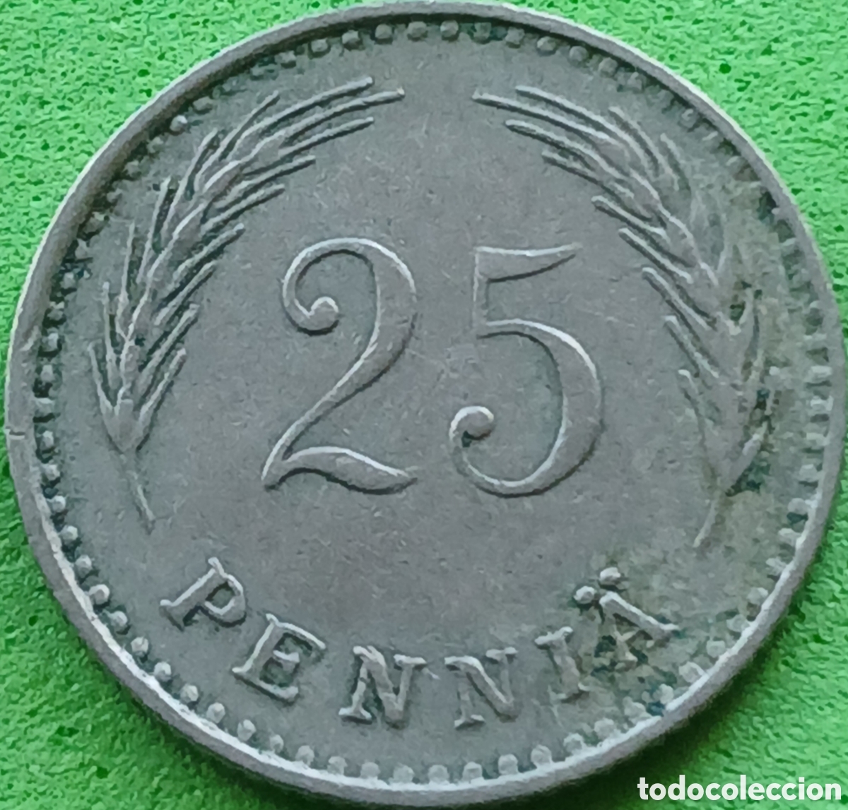 Monedas antiguas de Europa: Finlandia 25 pennia 1921 km#25