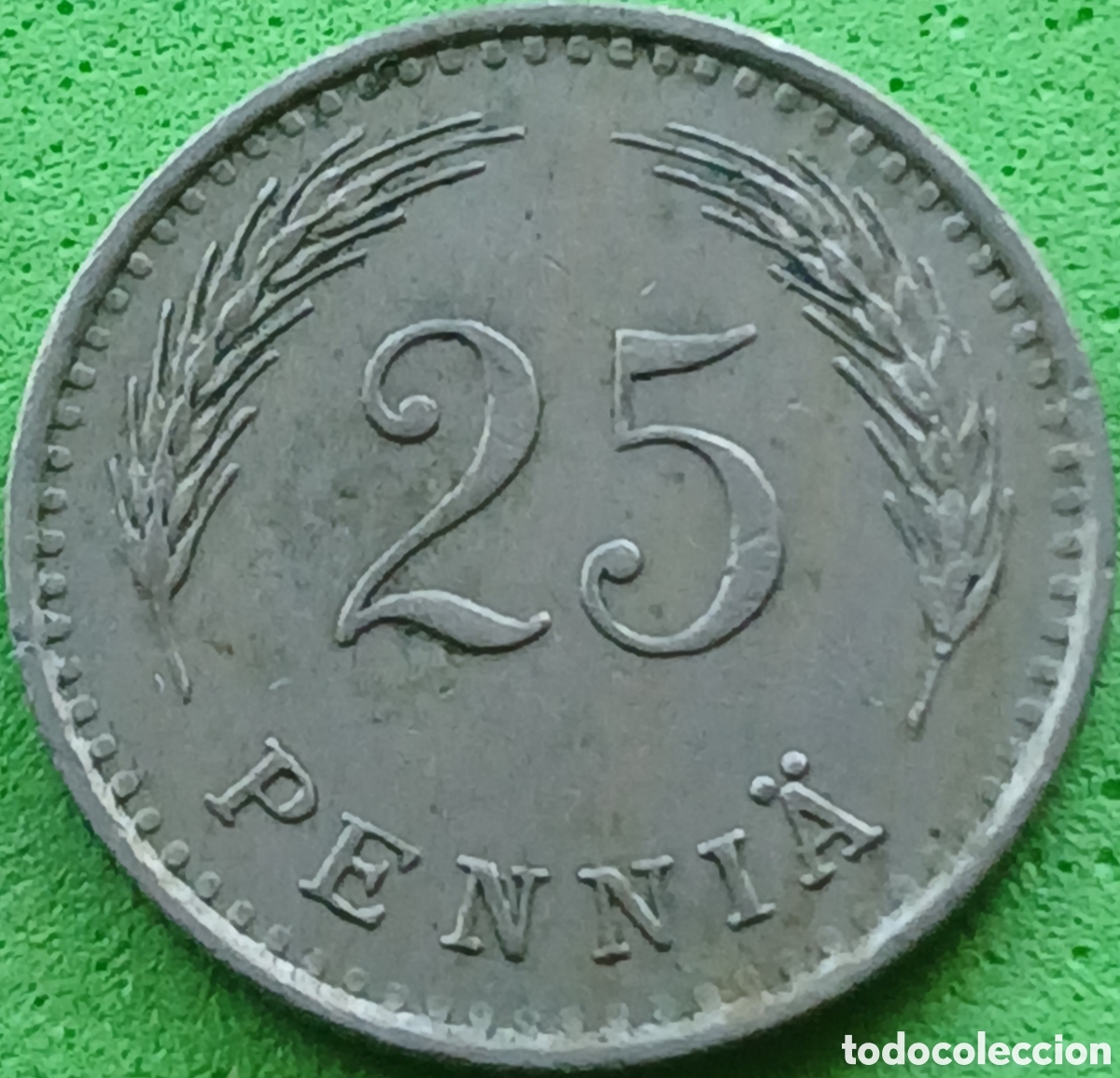 Monedas antiguas de Europa: Finlandia 25 pennia 1937 km#25