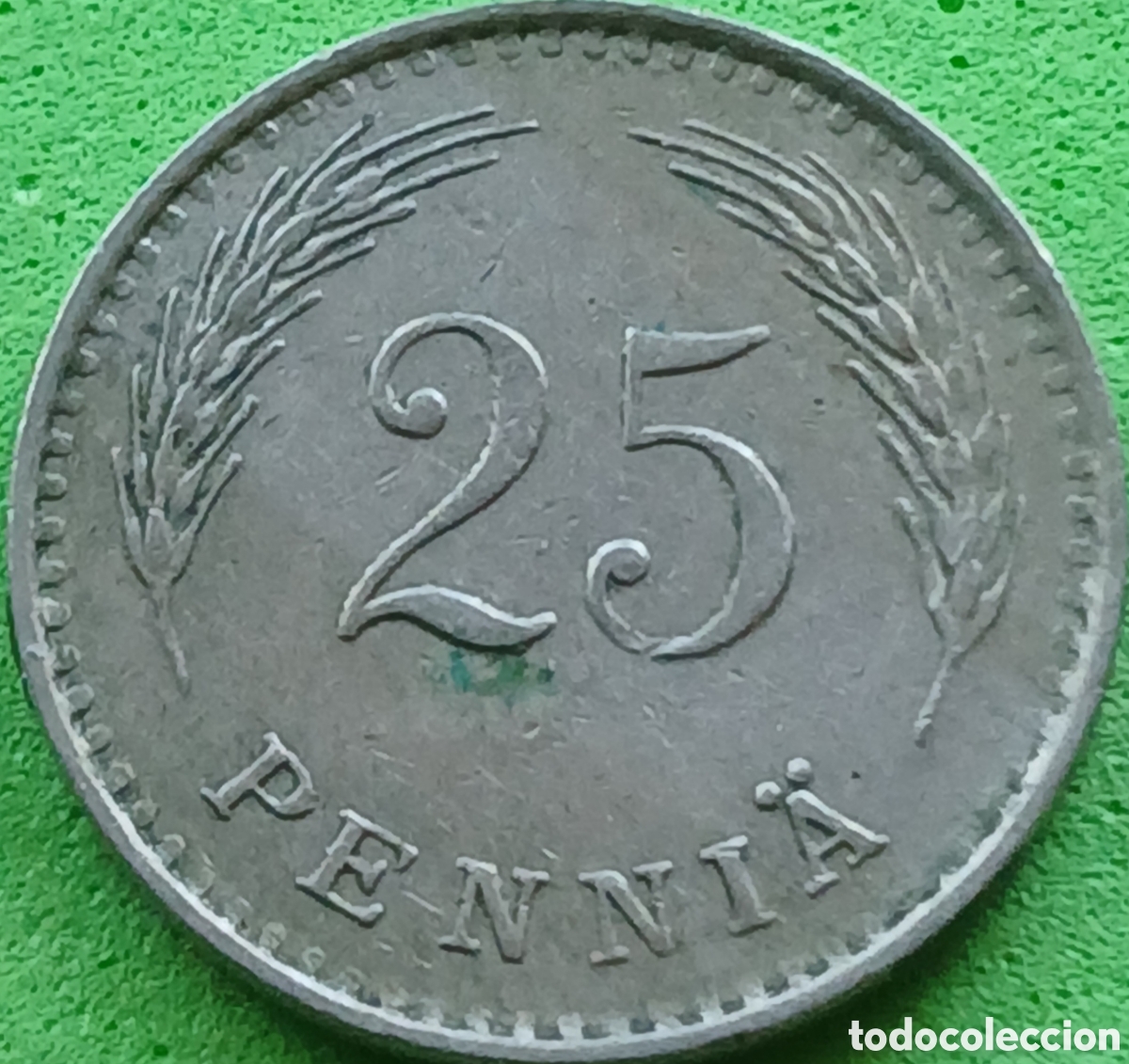 Monedas antiguas de Europa: Finlandia 25 pennia 1939 km#25