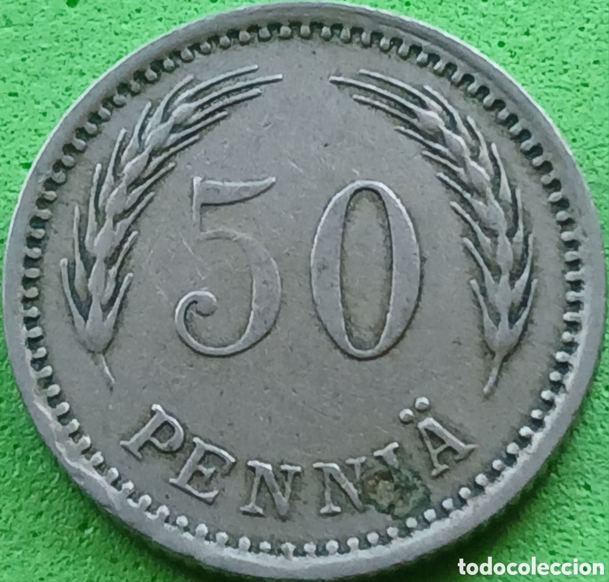 Monedas antiguas de Europa: Finlandia 50 pennia 1921 km#26