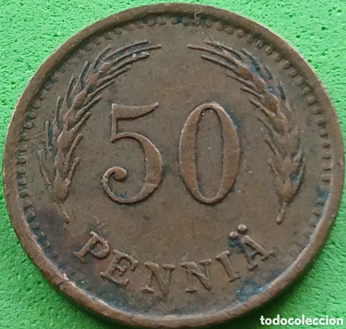 Monedas antiguas de Europa: Finlandia 50 pennia 1942 km#26a