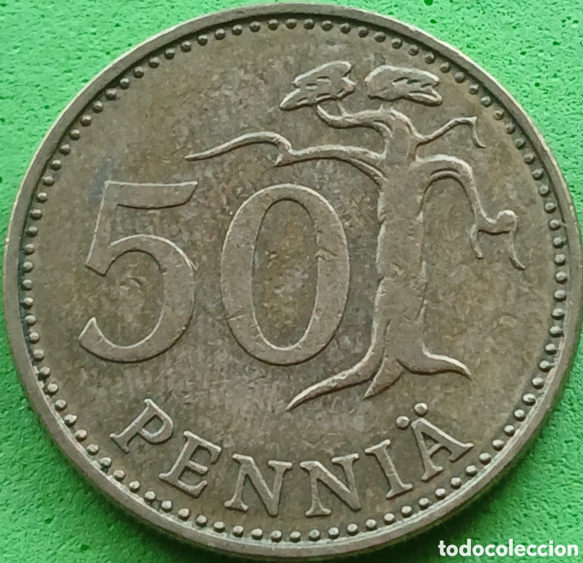 Monedas antiguas de Europa: Finlandia 50 pennia 1972 km#48