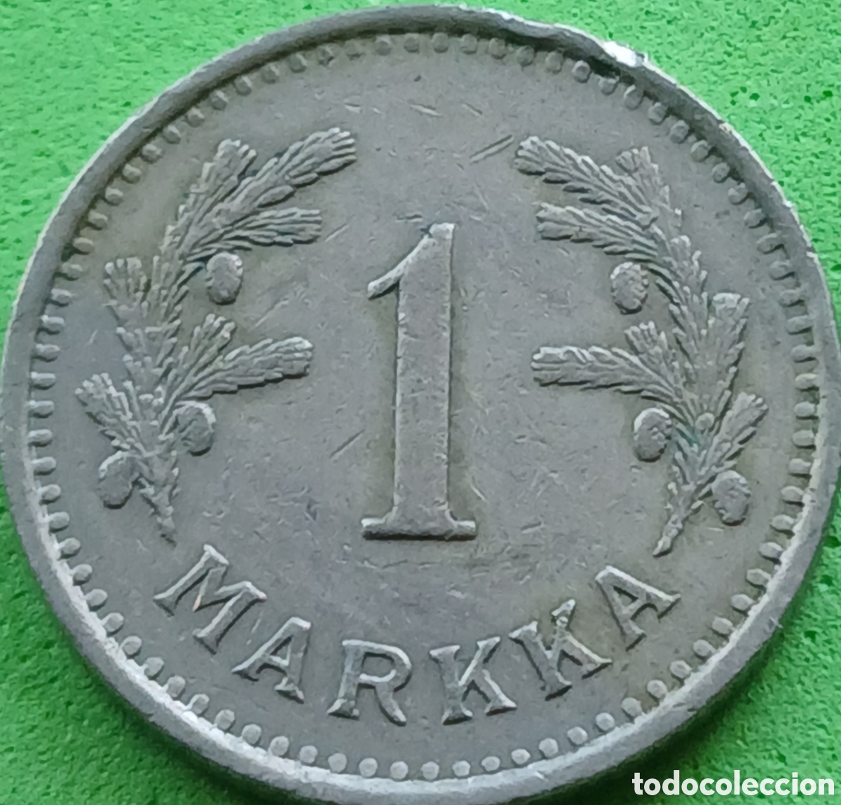 Monedas antiguas de Europa: Finlandia 1 marco 1938 km#30