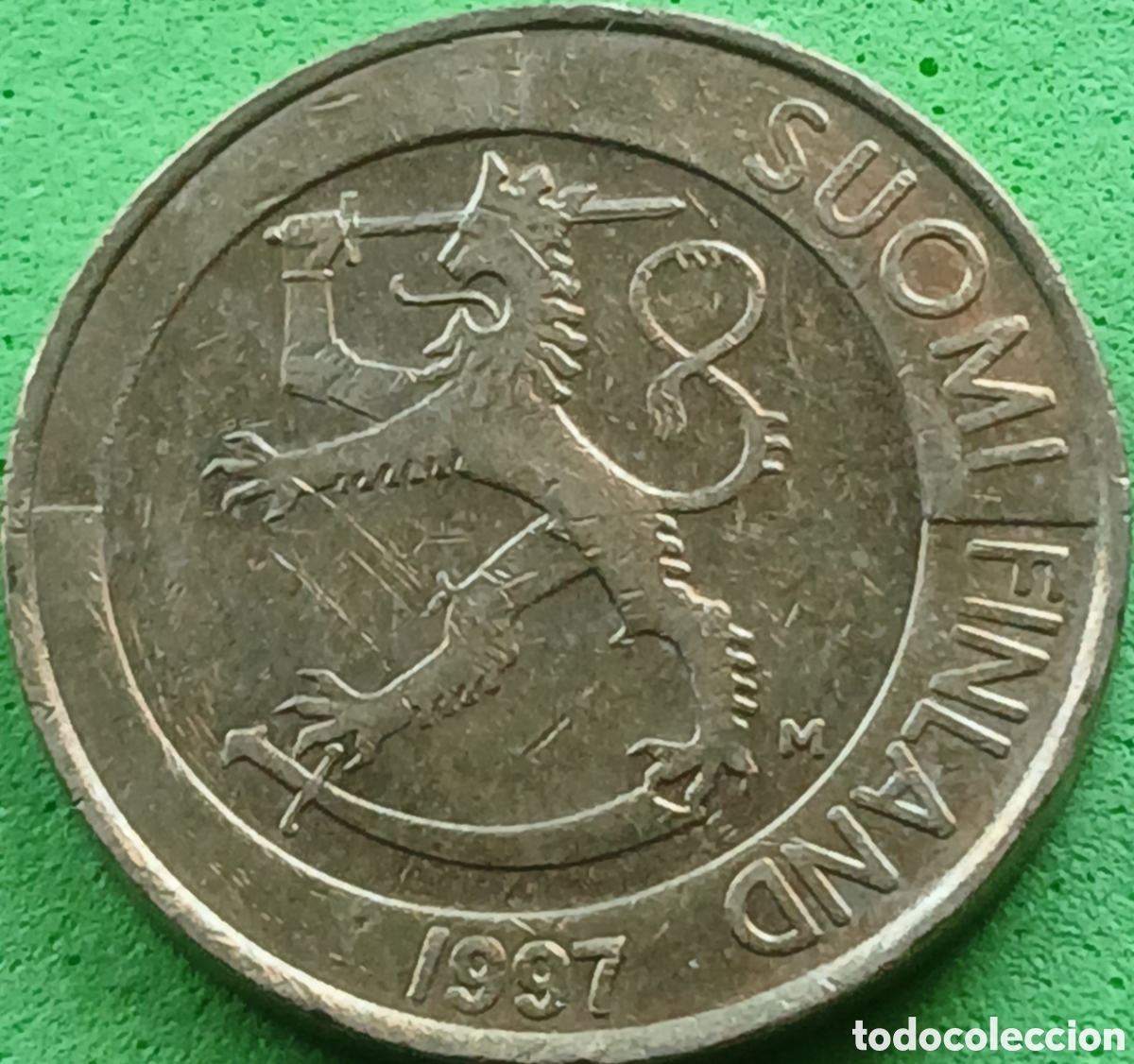 Monedas antiguas de Europa: Finlandia 1 marco 1997 km#76