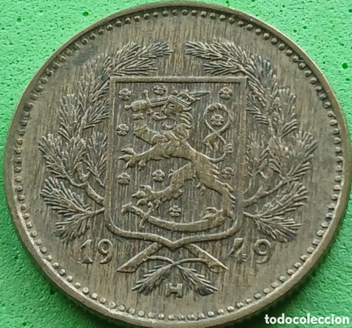 Monedas antiguas de Europa: Finlandia 5 marcos 1949 km#31a