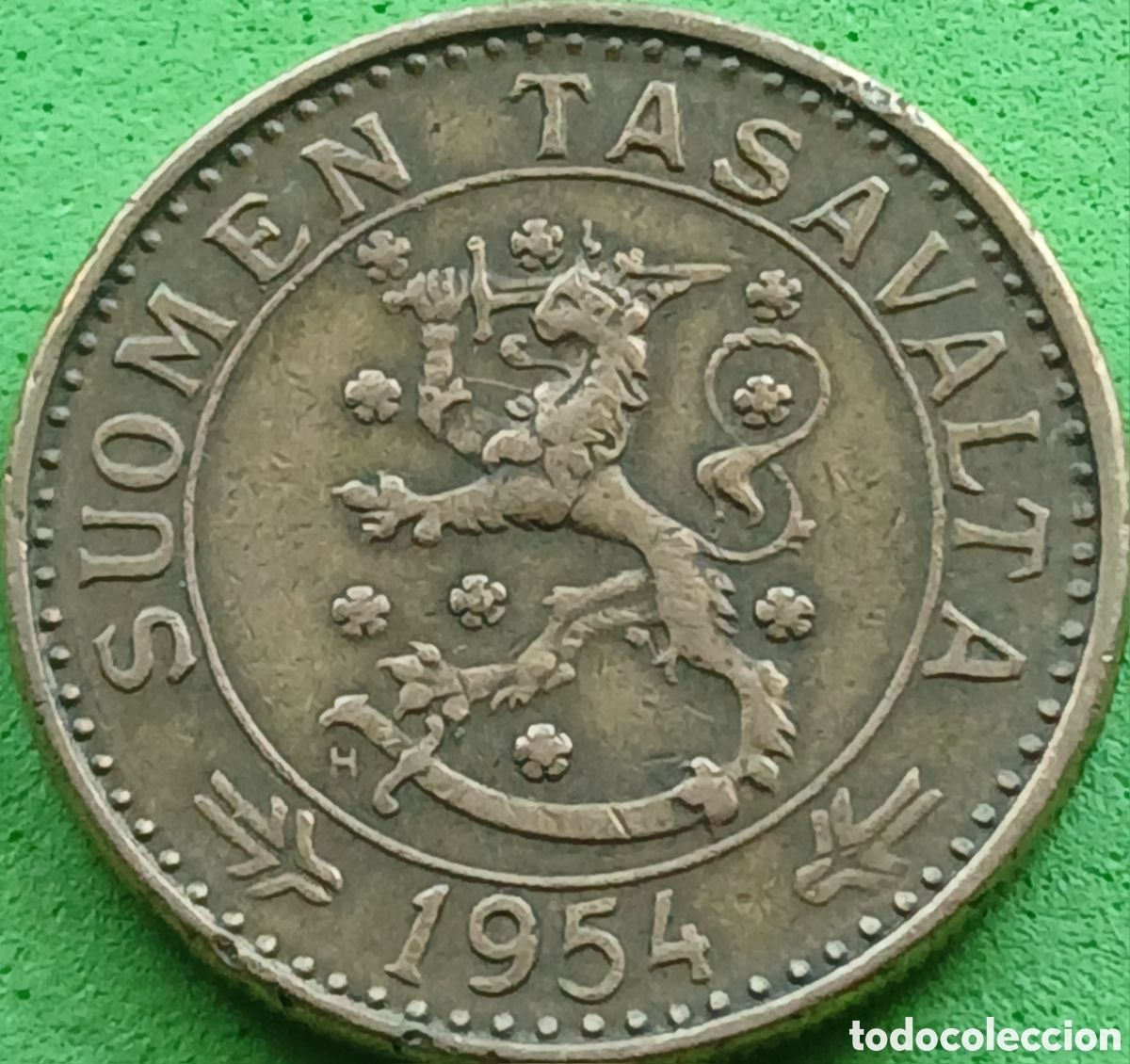 Monedas antiguas de Europa: Finlandia 20 marcos 1954 km#39