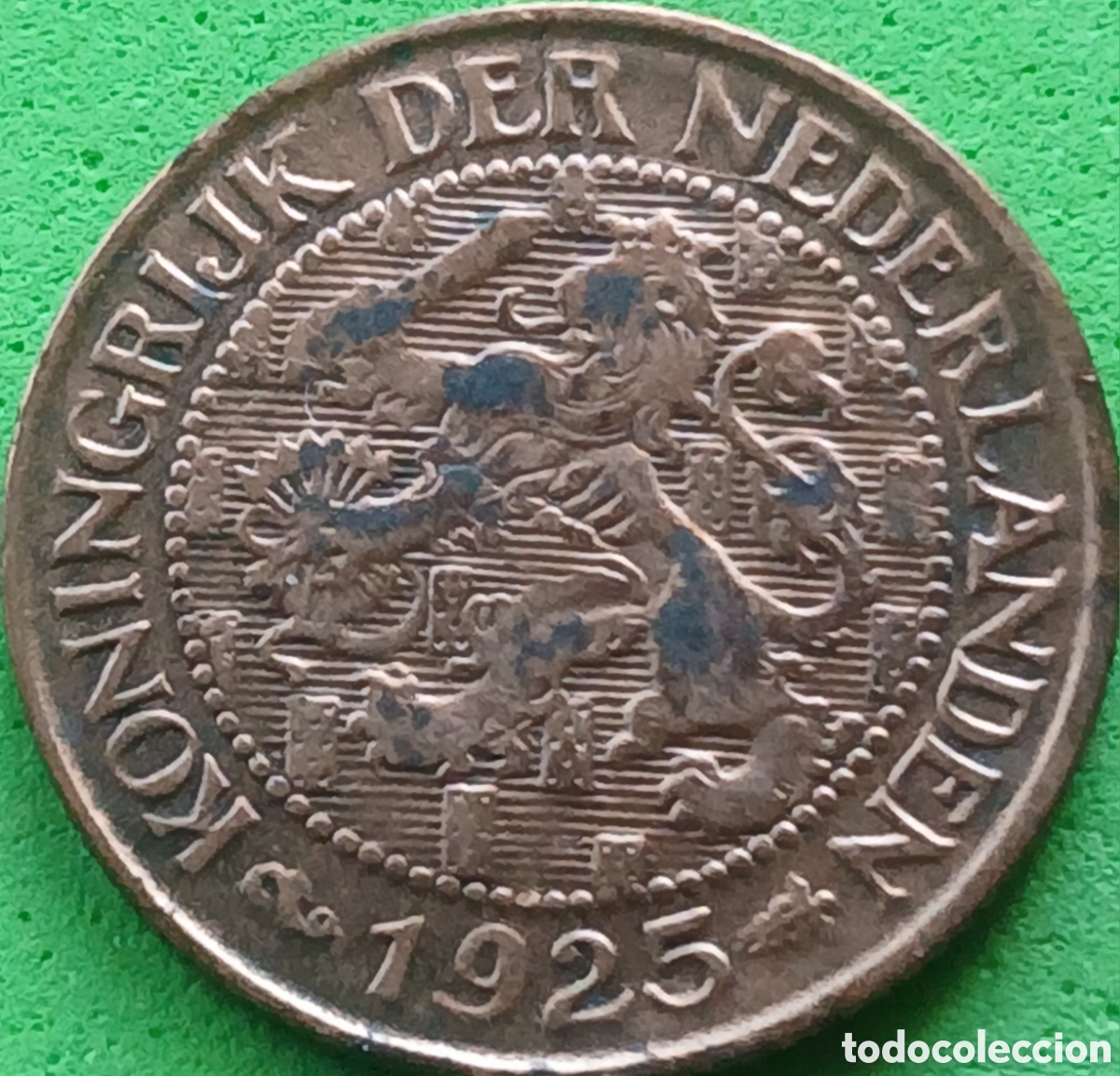 Monedas antiguas de Europa: Pa&iacute;ses Bajos 1 cent 1925 km#152