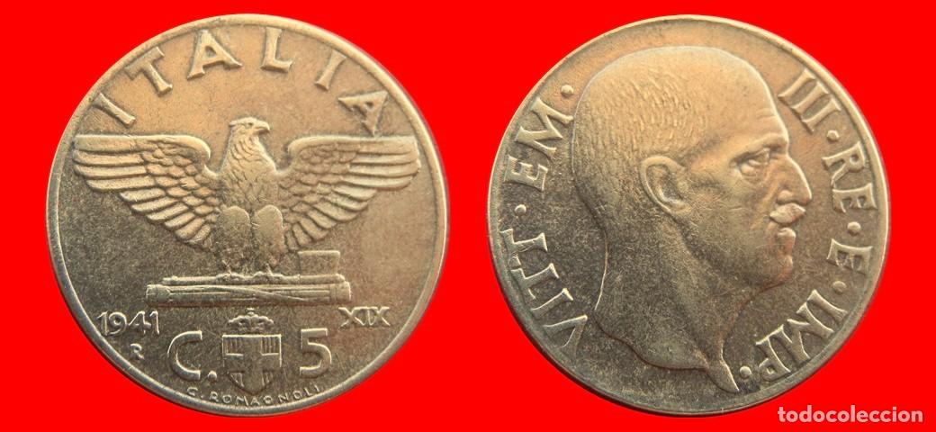 Monedas antiguas de Europa: 5 CENTESIMI 1941 ITALIA-155397