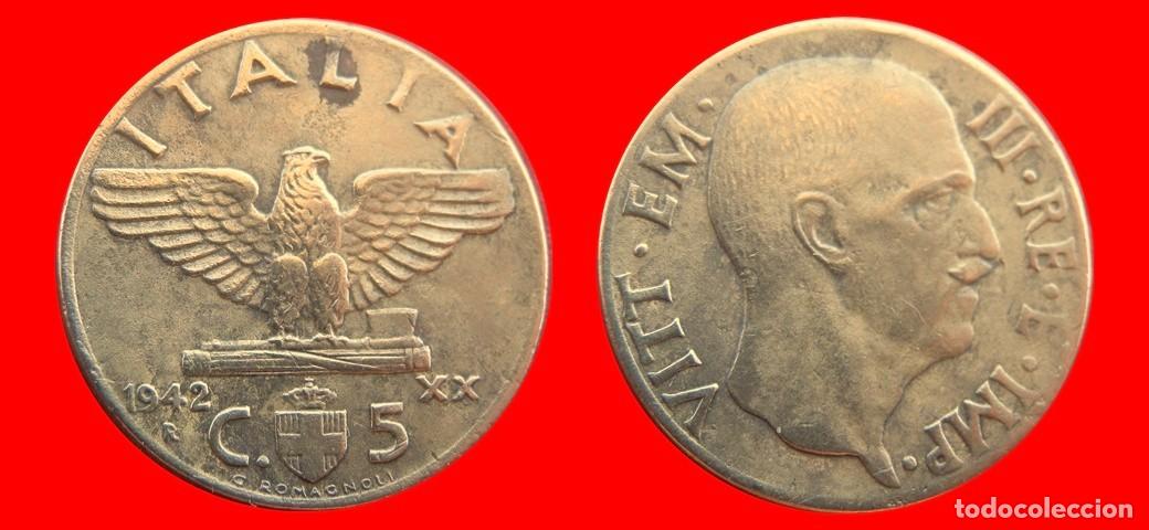 Monedas antiguas de Europa: 5 CENTESIMI 1942 ITALIA-155398