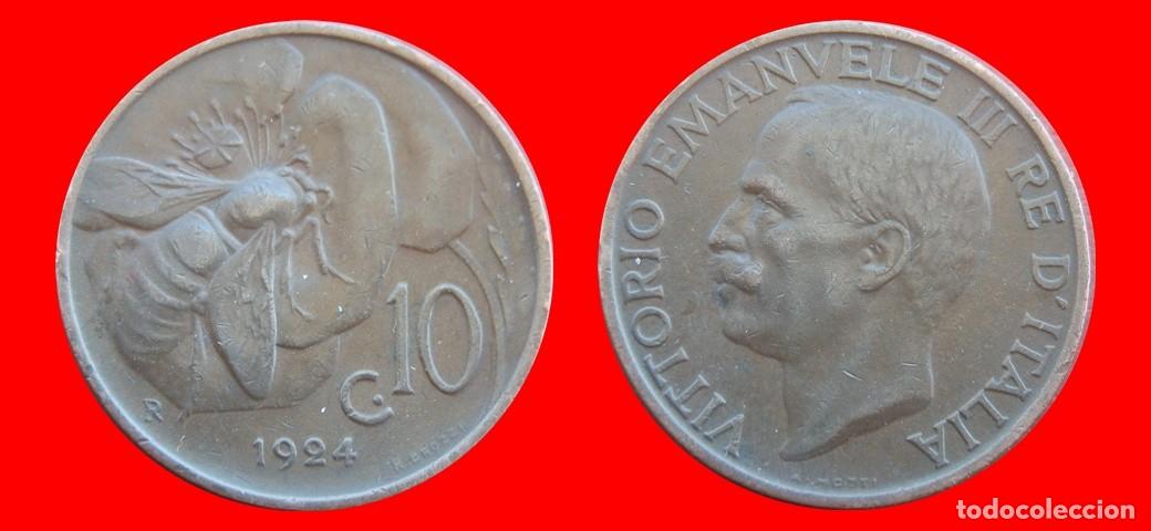Monedas antiguas de Europa: 10 CENTESIMI 1924 ITALIA-155402