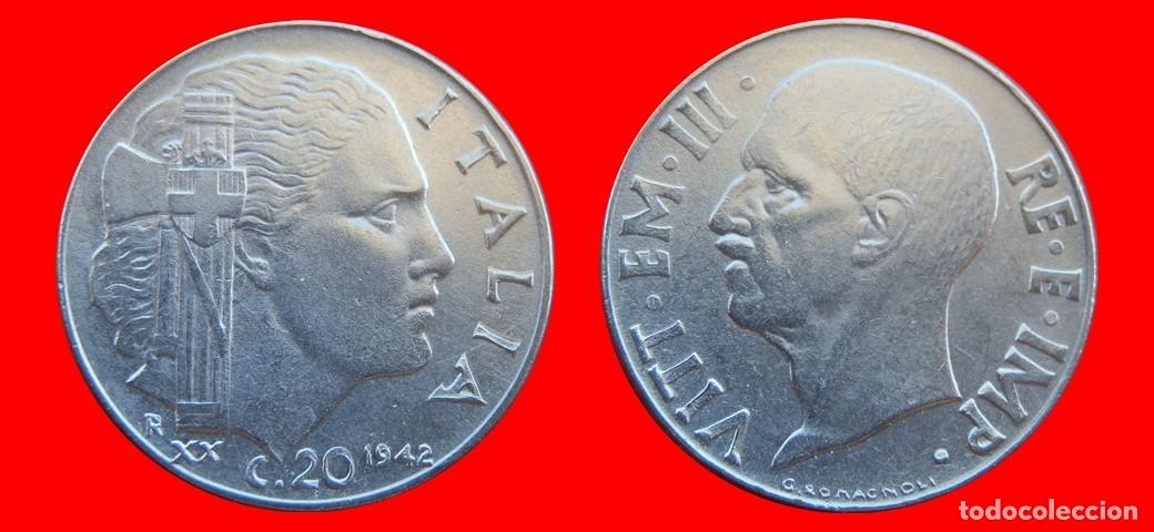 Monedas antiguas de Europa: 20 CENTESIMI 1942 MAGNETICA ITALIA-155409