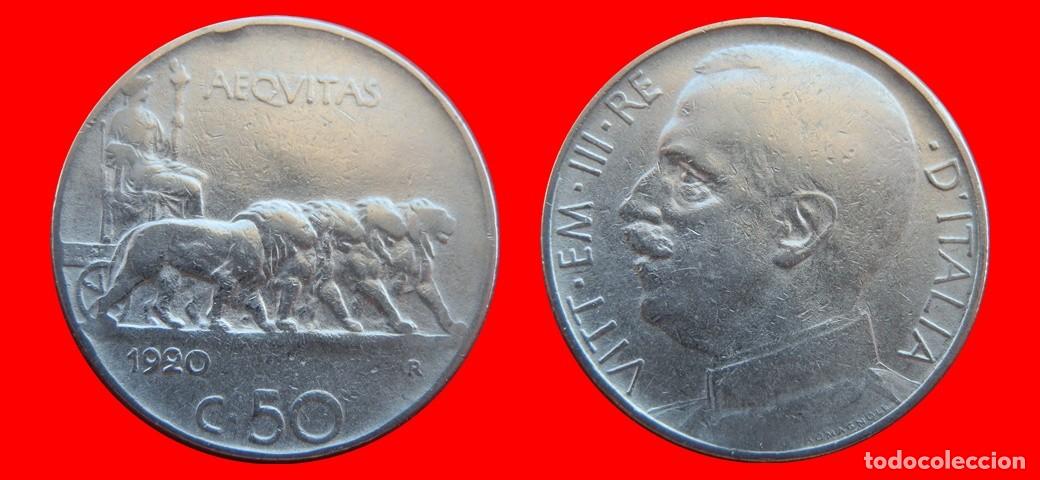 Monedas antiguas de Europa: 50 CENTESIMI 1920 ITALIA-155410