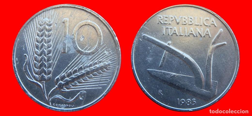 Monedas antiguas de Europa: 10 LIRAS 1985 ITALIA-155424