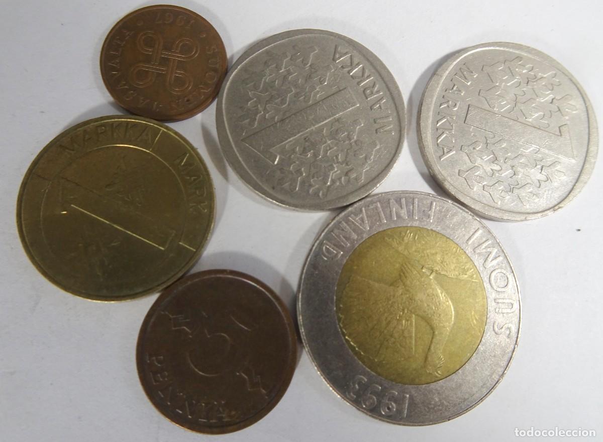 Monete antiche di Europa: LOTE DE MONEDAS, FINLANDIA, VARIADAS ,VER FOTOS