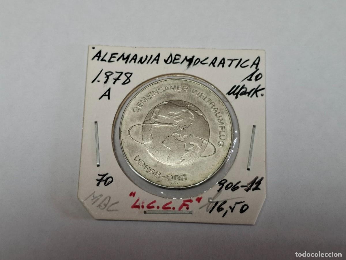 Monedas antiguas de Europa: 10 MARKS de 1978 A KM 70 ALEMANIA DEMOCRATICA en MBC