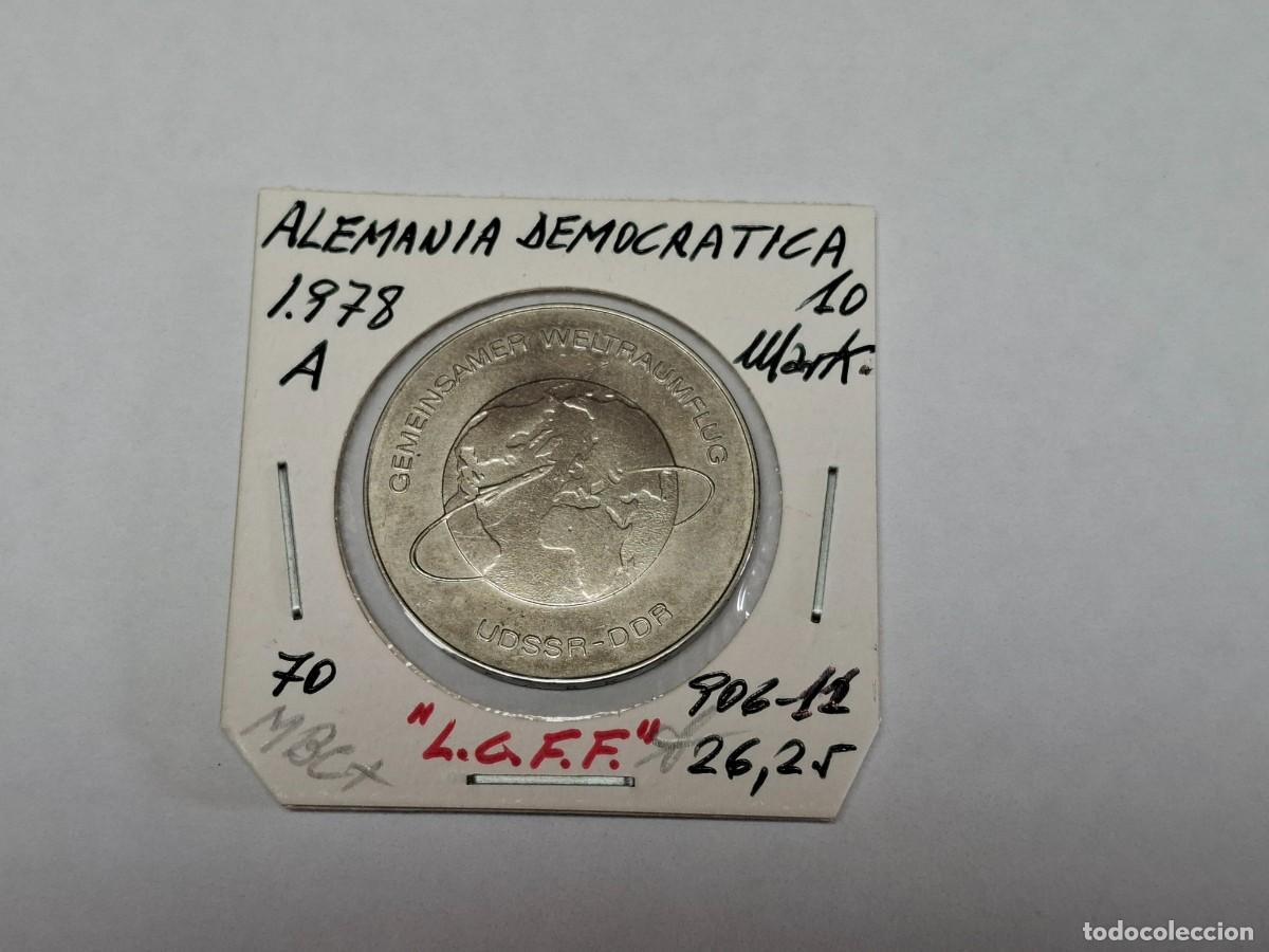 Monedas antiguas de Europa: 10 MARKS de 1978 A KM 70 ALEMANIA DEMOCRATICA en MBC+