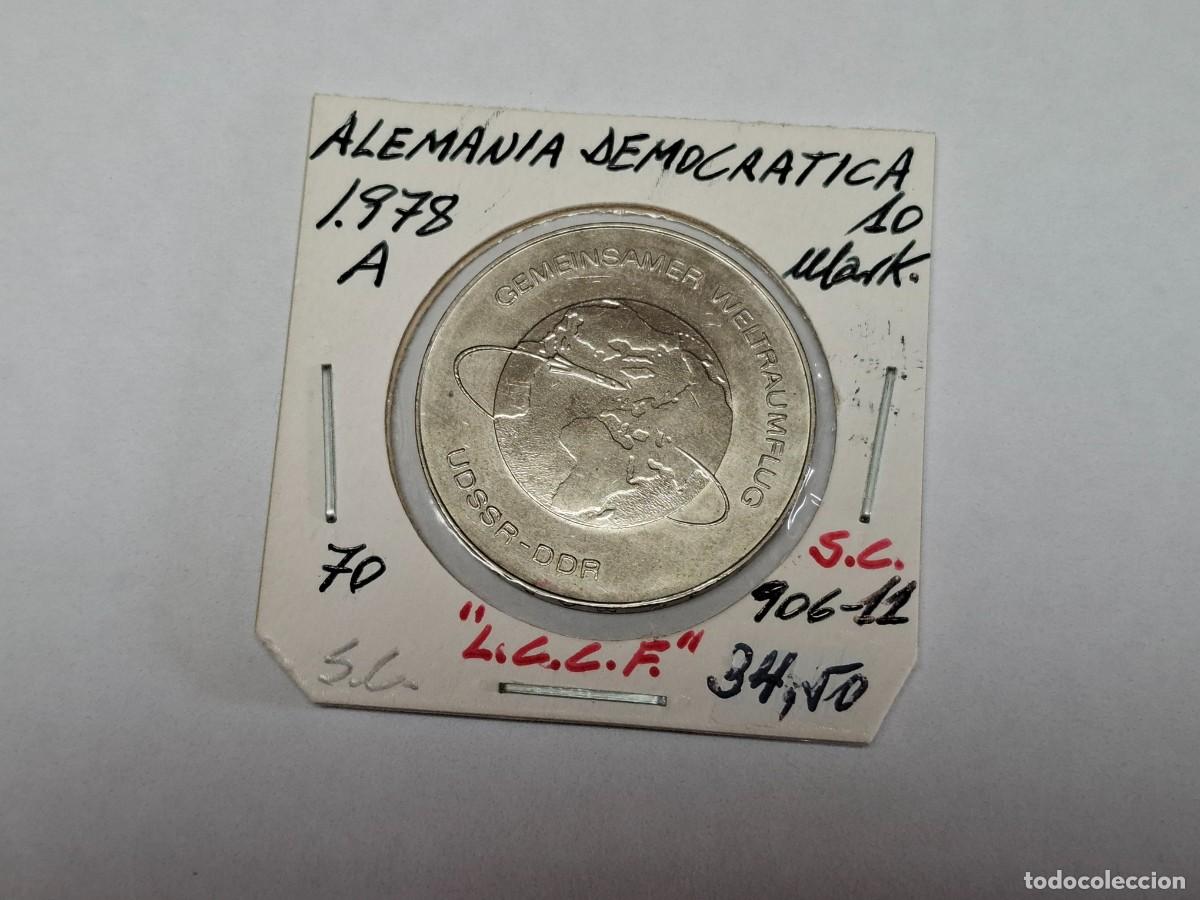 Monedas antiguas de Europa: 10 MARKS de 1978 A KM 70 ALEMANIA DEMOCRATICA en SIN CIRCULAR
