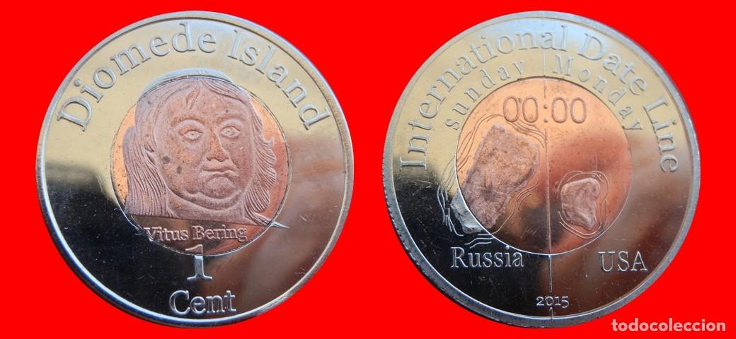 Monedas antiguas de Europa: 1 CENTAVO 2015 SIN CIRCULAR ISLAS DIOMEDES-9775SC